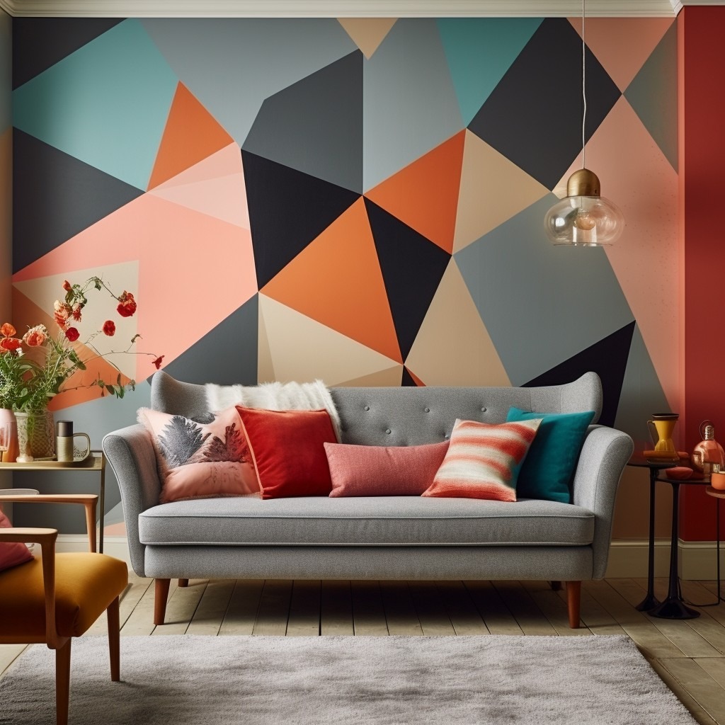 Moderne accentmuren: uw ruimte verfraaien met textuur en kleur